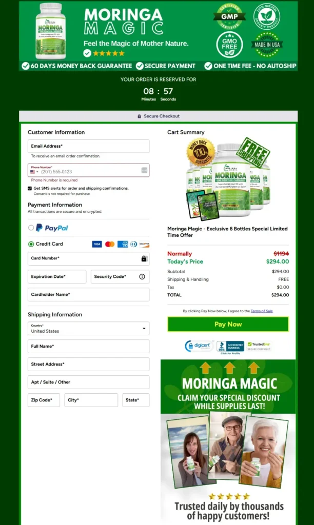Moringa Magic Official Website